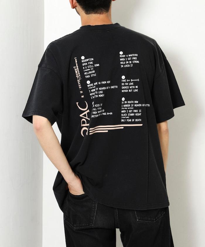 2pac 你還在嗎 前面印花 圓領T恤 短袖