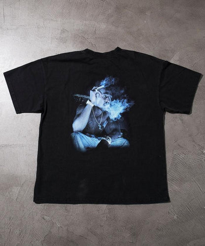 2pac 後背印花 圓領 T恤 短袖