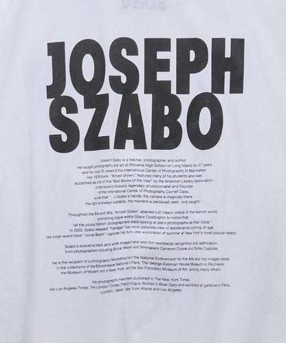 JOSEPH SZABO攝影印花圓領T恤PRI斯西拉