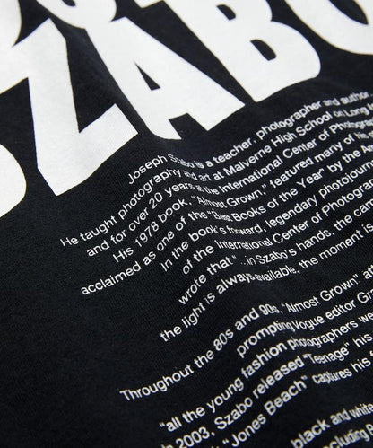 JOSEPH SZABO攝影師圓領T恤 青少年