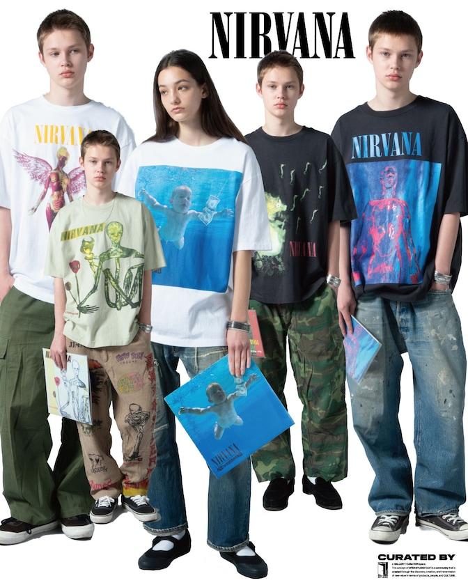 NIRVANA SLIVER 圓領樂隊T恤