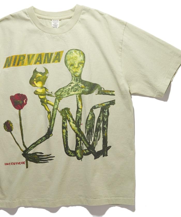 NIRVANA INCESTICIDE 圓領樂隊T恤