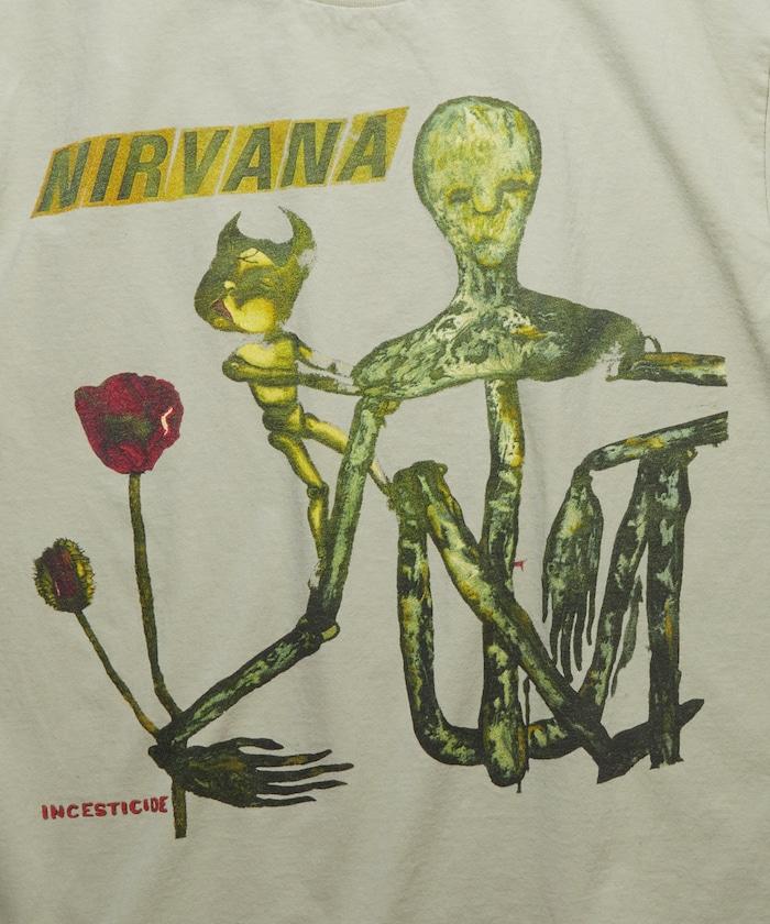 NIRVANA INCESTICIDE 圓領樂隊T恤