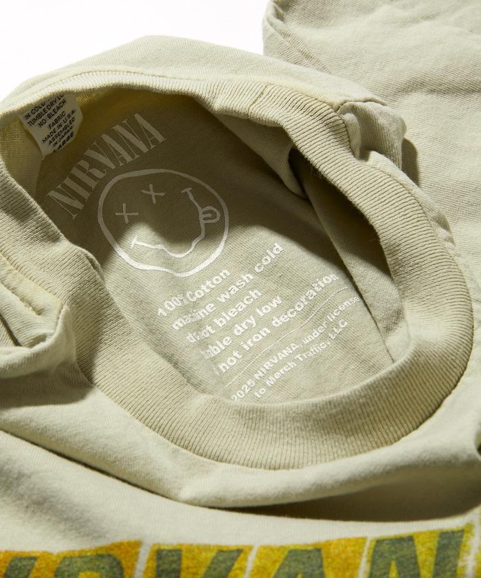 NIRVANA INCESTICIDE 圓領樂隊T恤