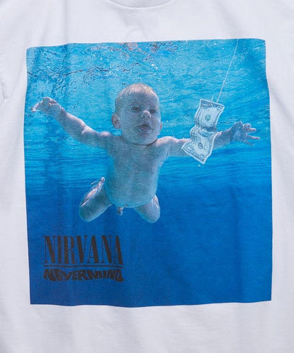 NIRVANA NEVERMIND 圓領樂隊T恤