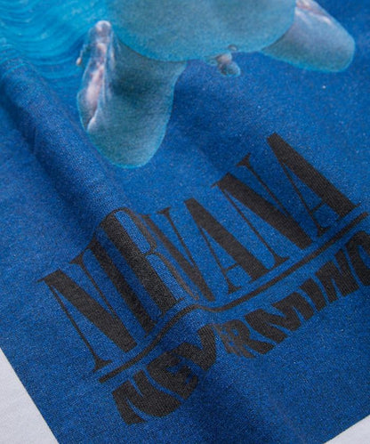 NIRVANA NEVERMIND 圓領樂隊T恤