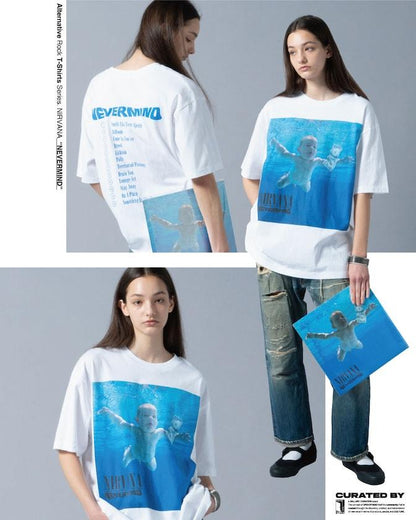 NIRVANA NEVERMIND 圓領樂隊T恤