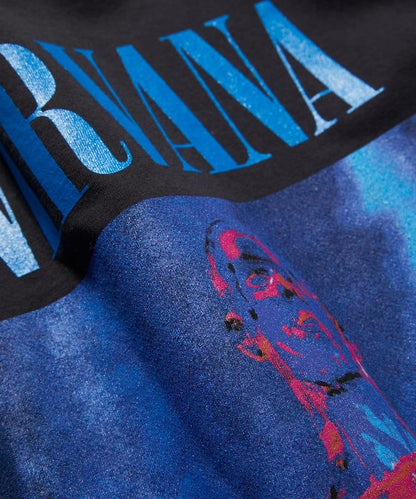 NIRVANA SLIVER 圓領樂隊T恤