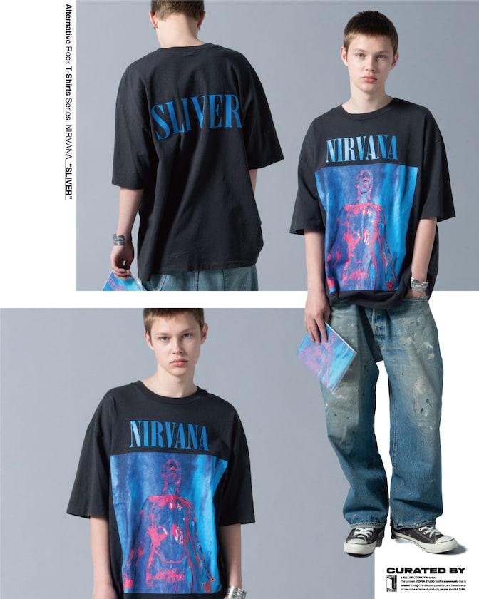 NIRVANA SLIVER 圓領樂隊T恤