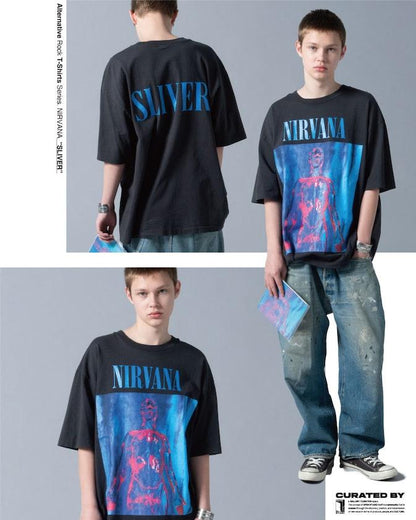 NIRVANA SLIVER 圓領樂隊T恤