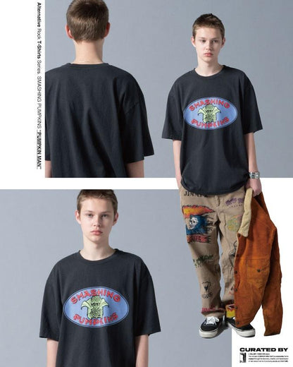 SMASHING PUMPKINS 南瓜人 圓領樂隊T恤