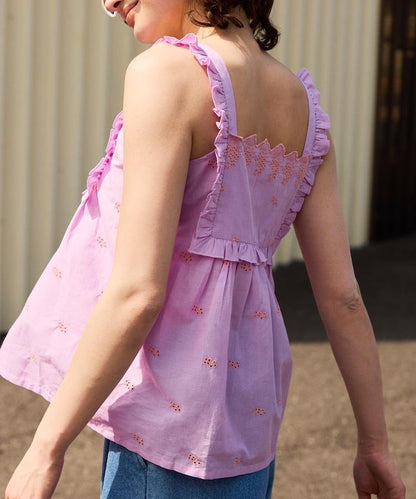 印度 配色拼接刺繡 2WAY吊帶連衣裙