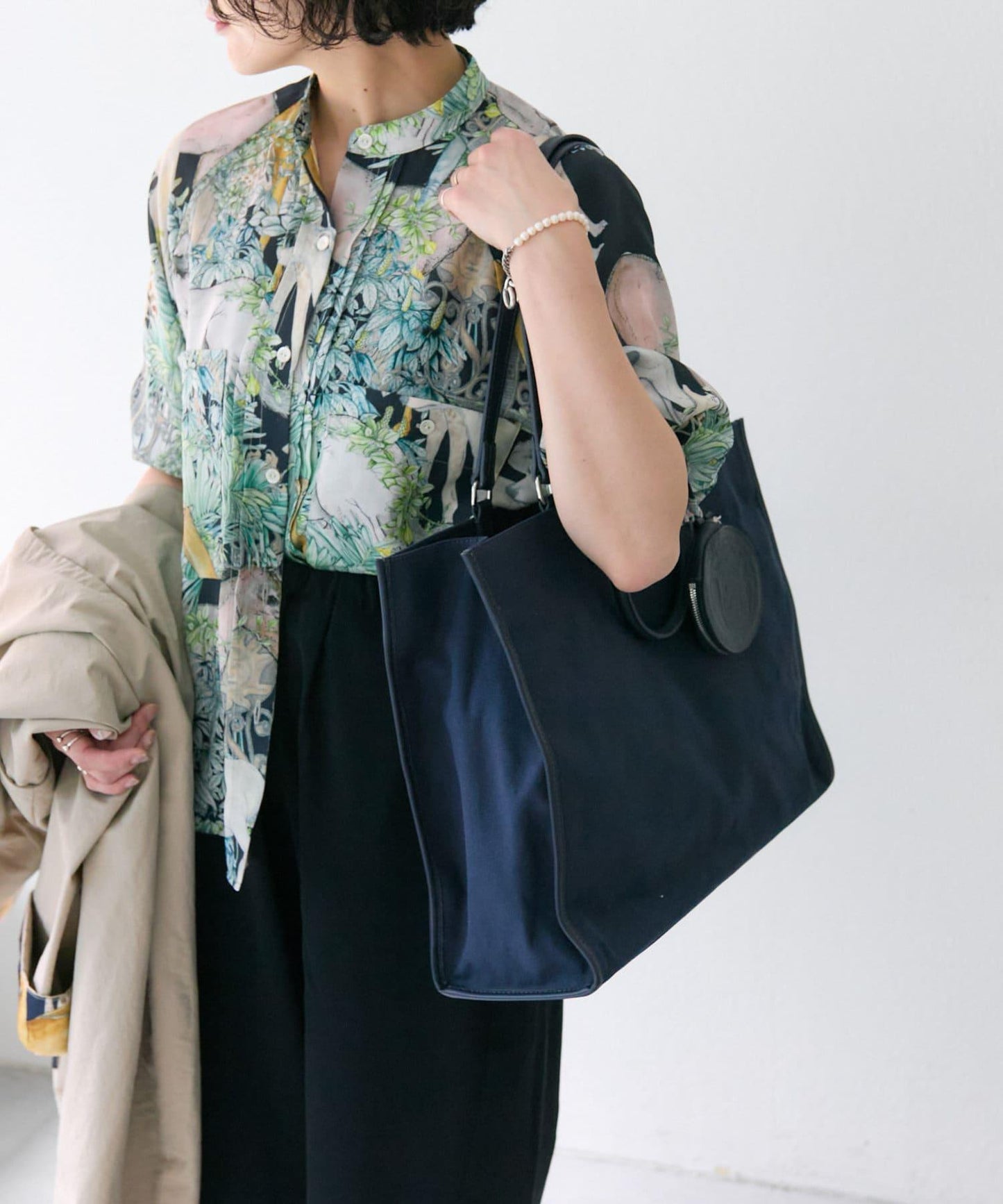 【SWASH×ear】聯名大號手提包