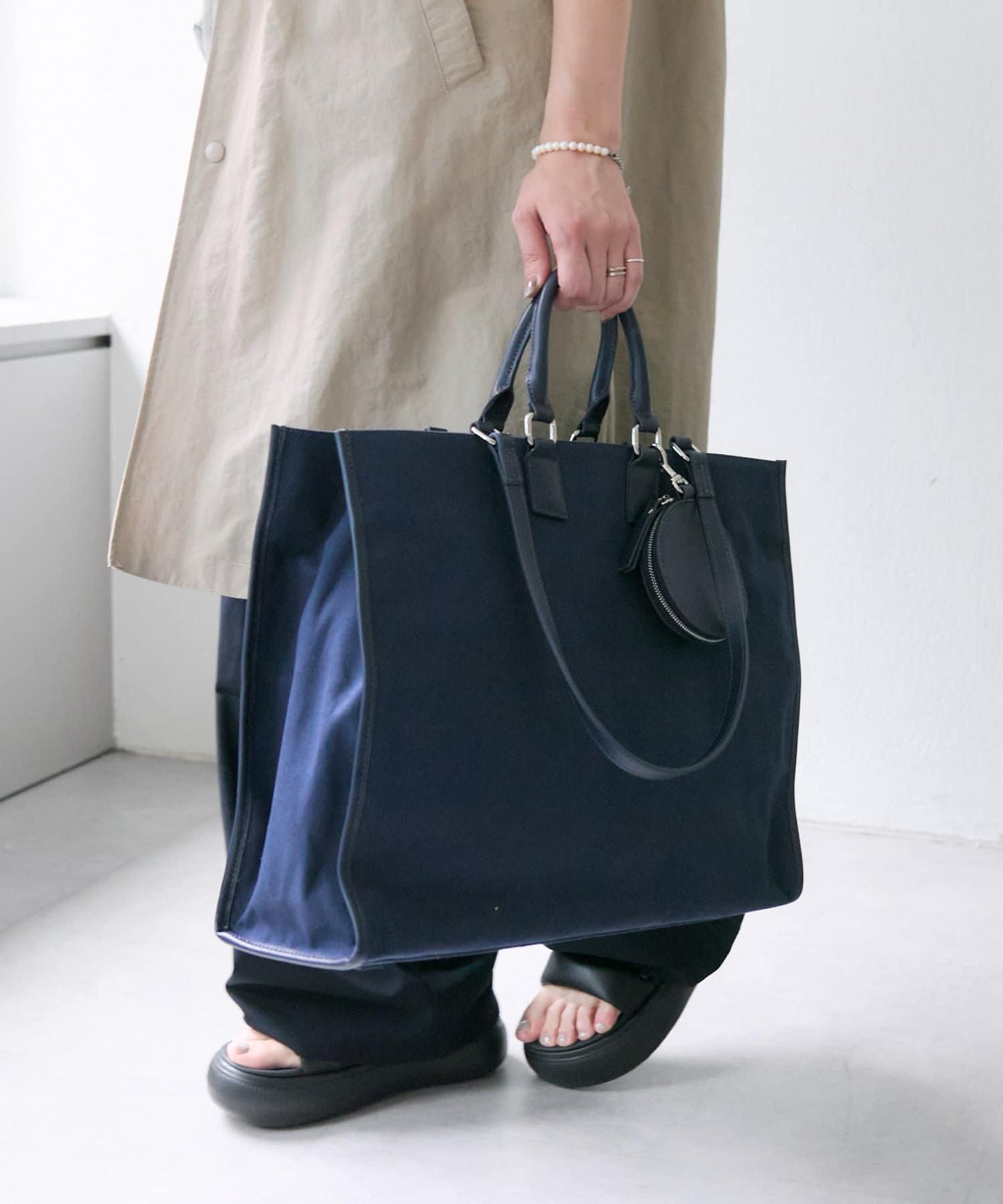 【SWASH×ear】聯名大號手提包