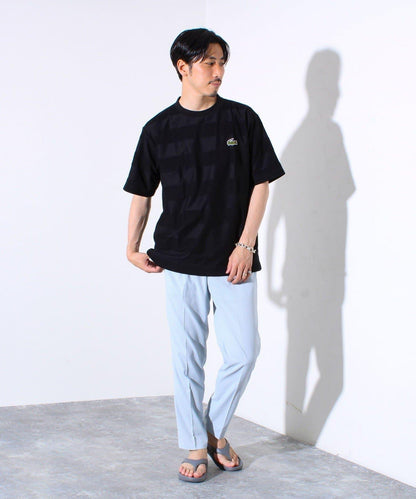 【GLOSTER/格洛斯特】網眼足球材料 錐形寬鬆休閒長褲