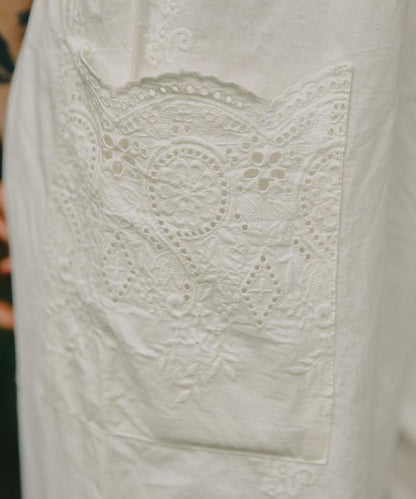 刺繡露臍連體褲
