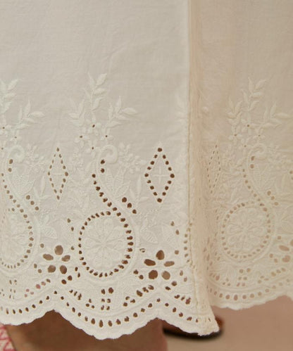 刺繡露臍連體褲