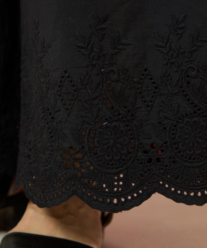 刺繡露臍連體褲