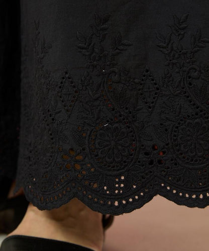 刺繡露臍連體褲
