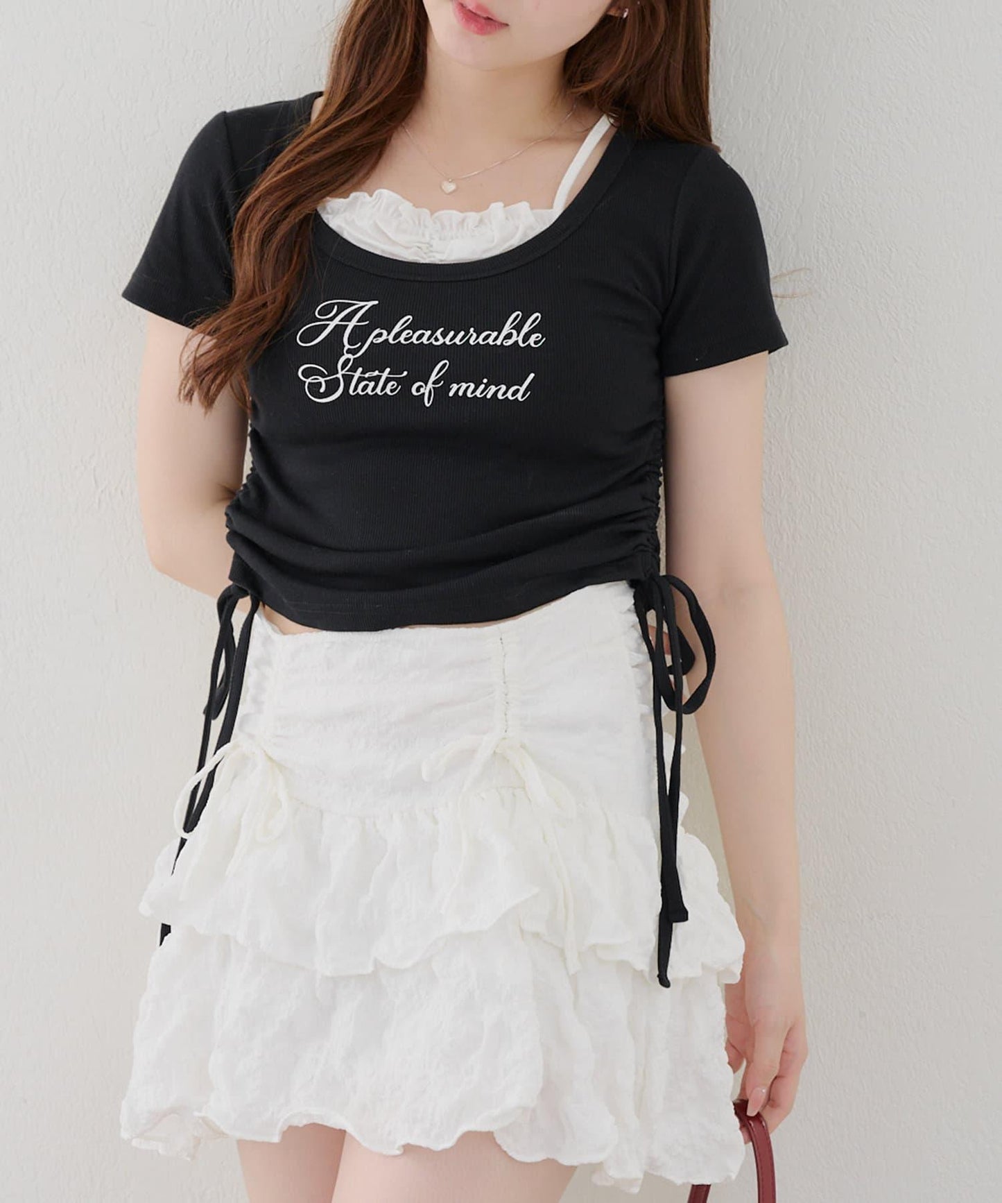 【@re.__mi23精選】下襬對接T恤