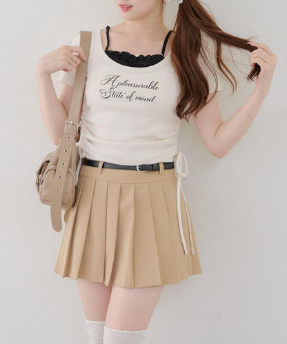 【@re.__mi23精選】下襬對接T恤