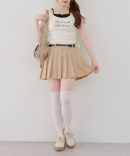 【@re.__mi23精選】下襬對接T恤