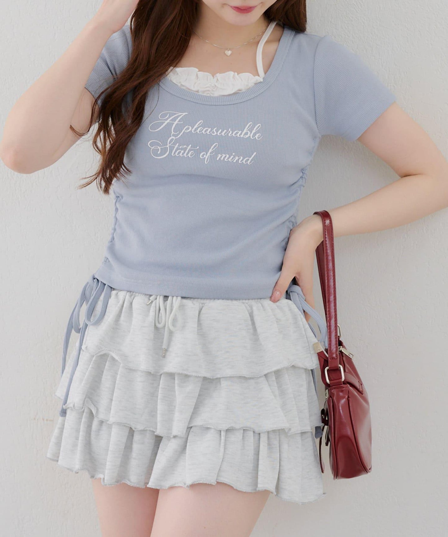 【@re.__mi23精選】下襬對接T恤