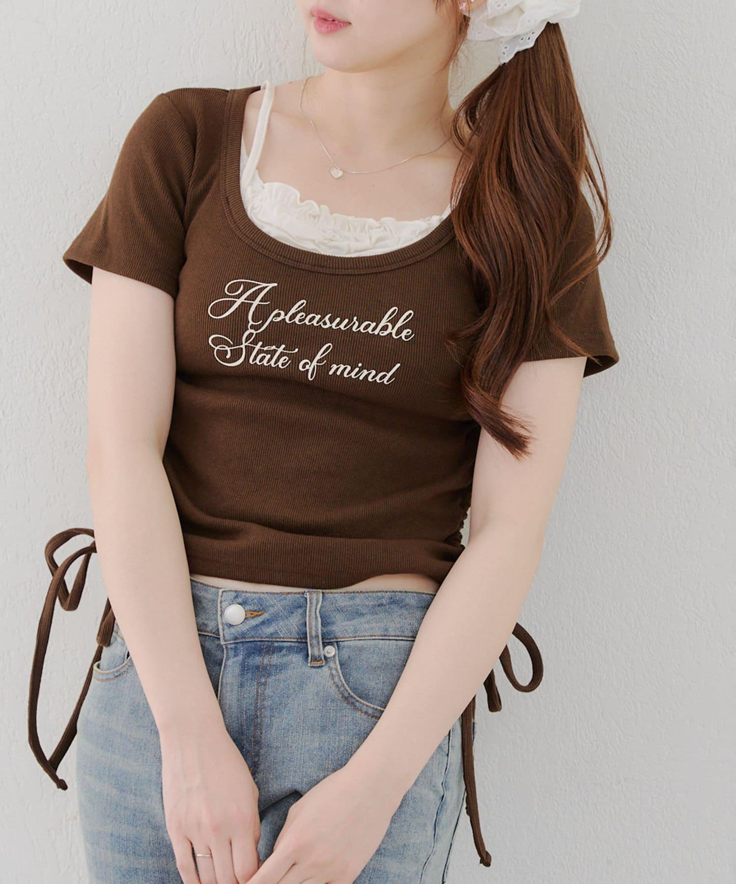 【@re.__mi23精選】下襬對接T恤