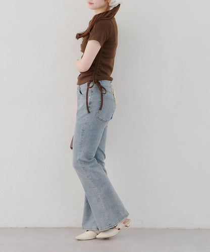 【@re.__mi23精選】下襬對接T恤