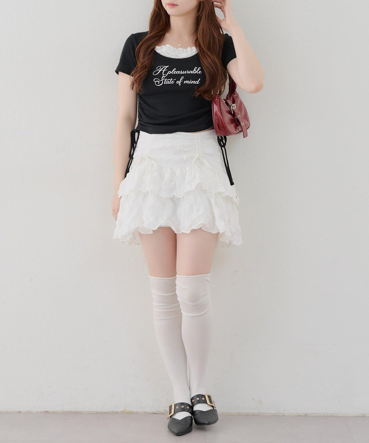 【@re.__mi23精選】下襬對接T恤