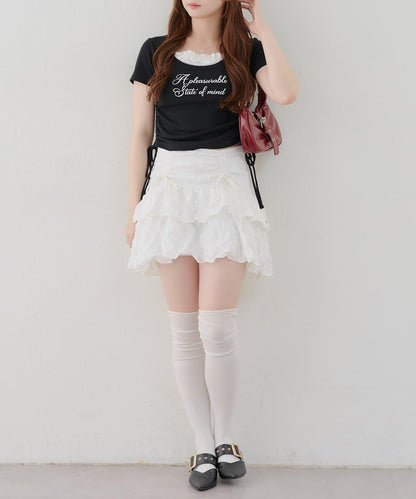 【@re.__mi23精選】下襬對接T恤