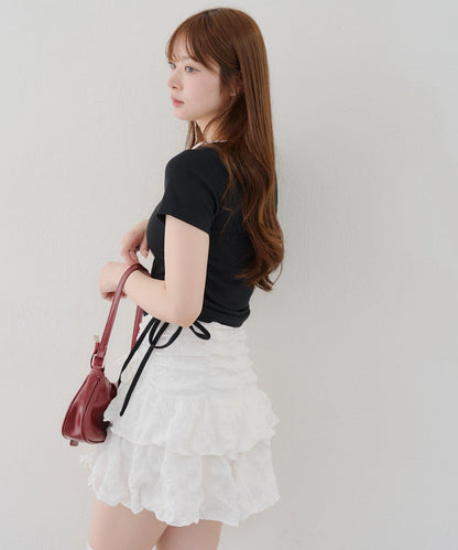 【@re.__mi23精選】下襬對接T恤