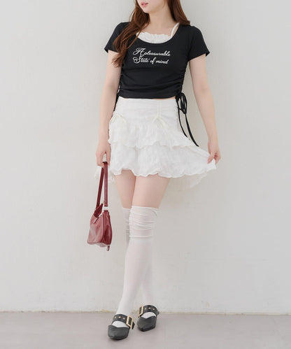 【@re.__mi23精選】下襬對接T恤