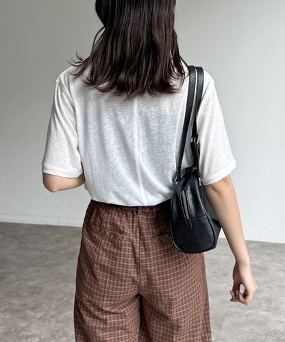 條紋透氣短袖T-shirt