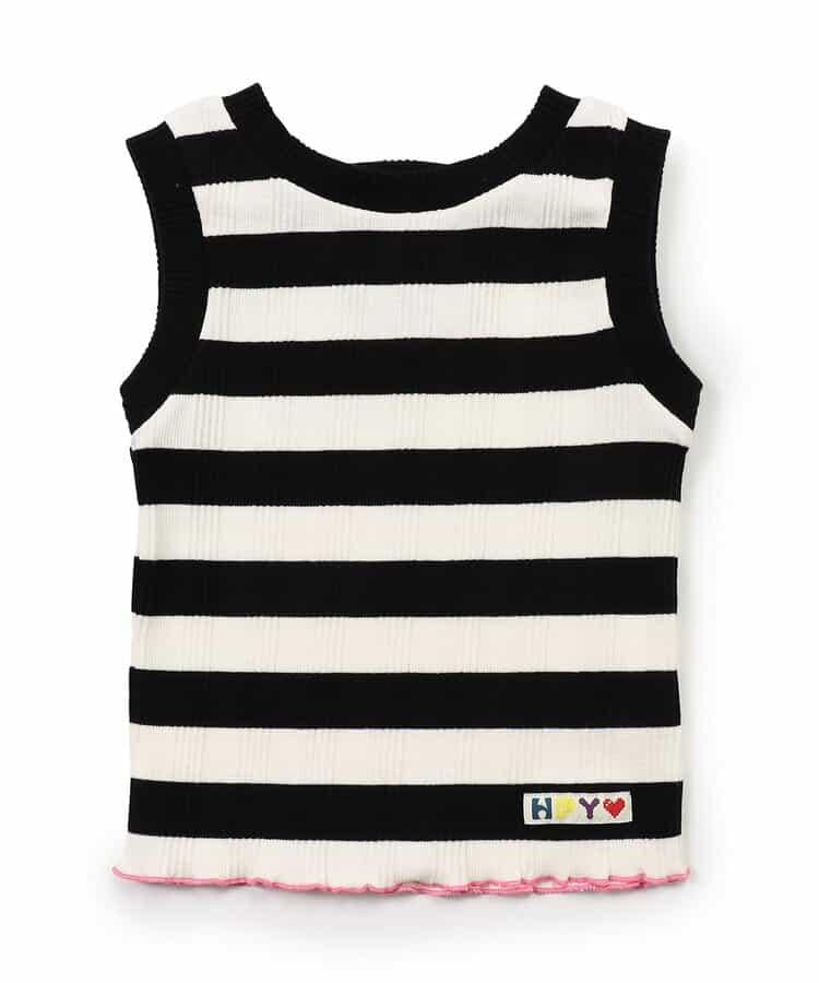 條紋針織背心