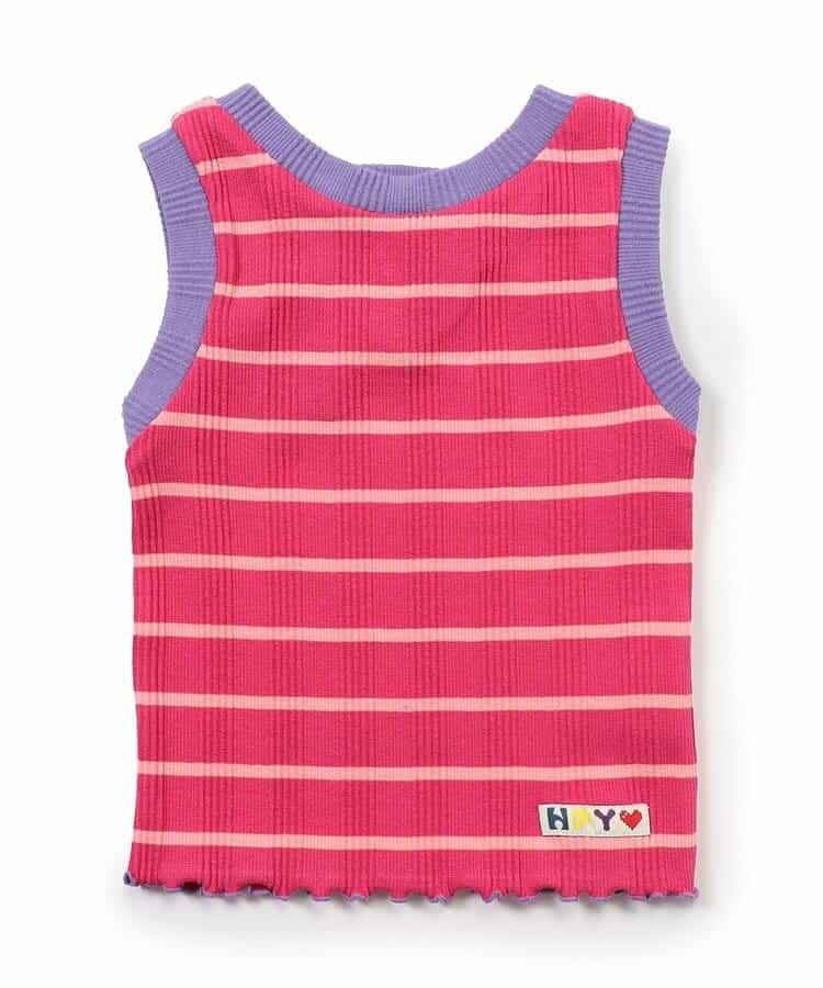 條紋針織背心