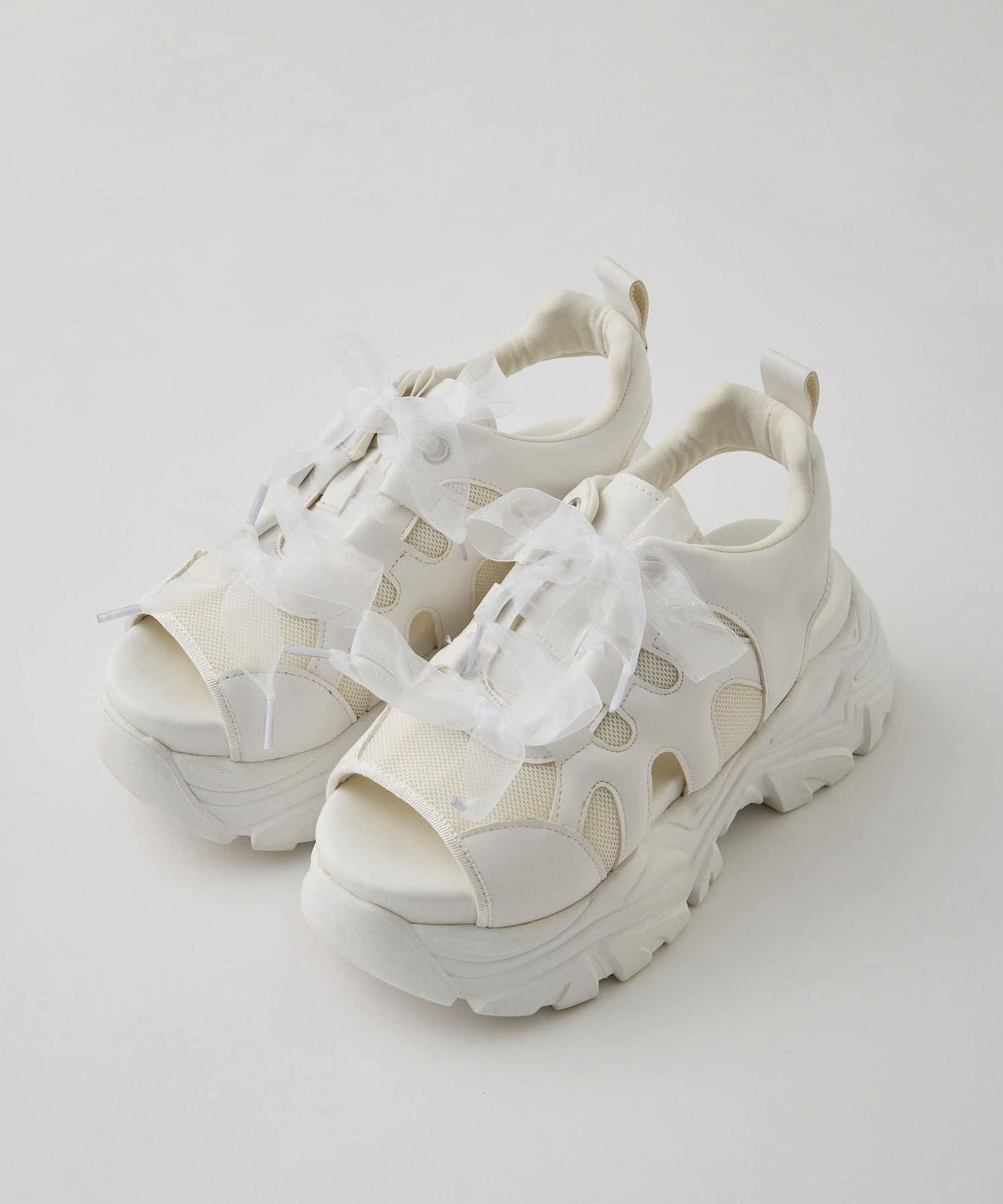 【S/M/L尺碼展開】雙蝴蝶結涼鞋