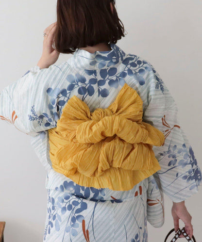 【限定/全3色】花紋浴衣2件套