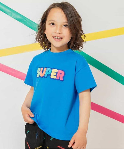 【連衣裙】Logo圖案刺繡T恤