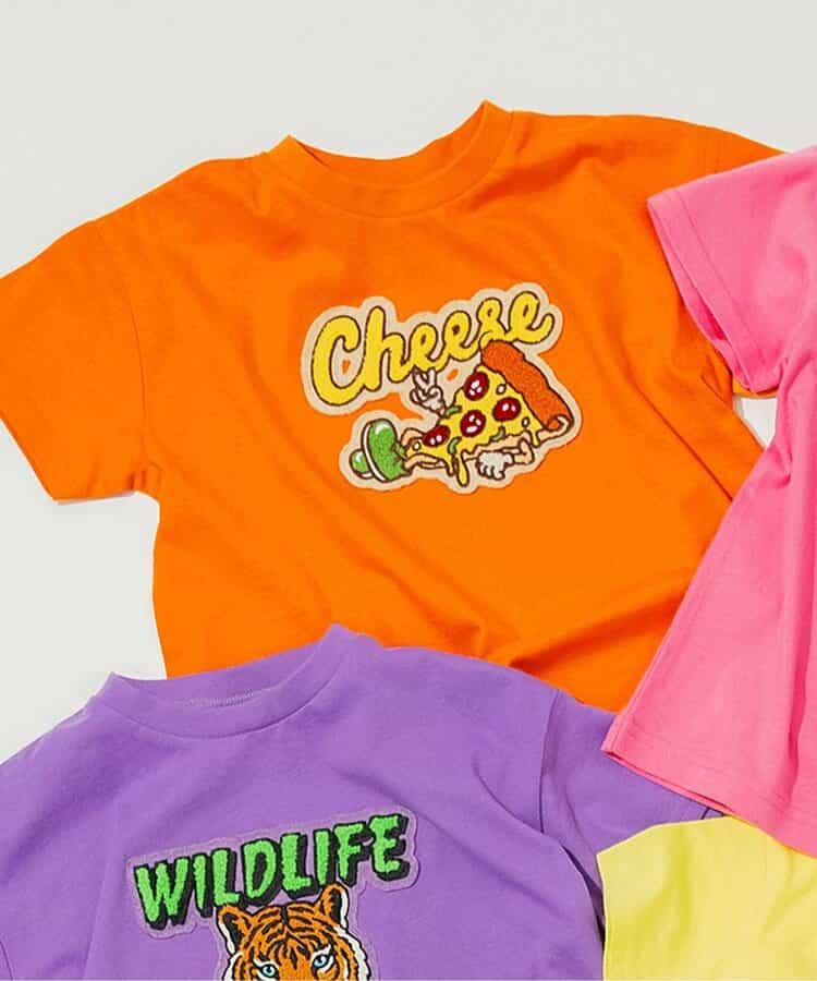 【連衣裙】Logo圖案刺繡T恤