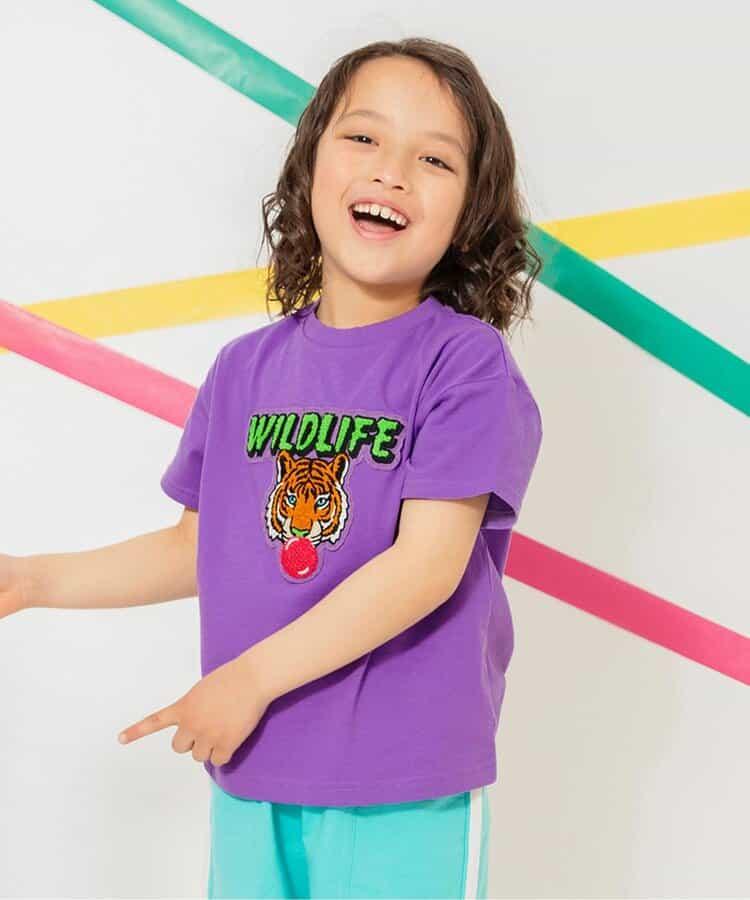 【連衣裙】Logo圖案刺繡T恤