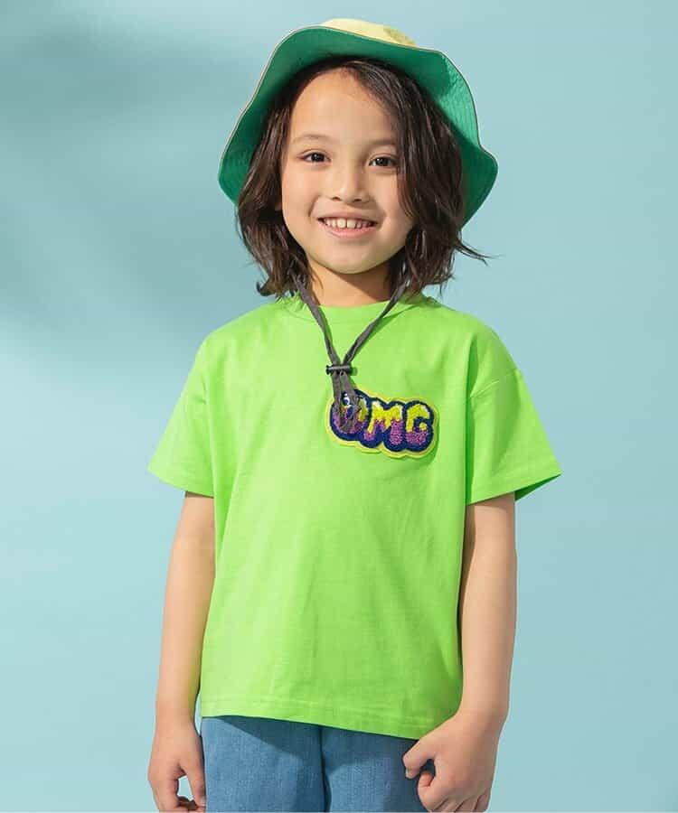 【連衣裙】Logo圖案刺繡T恤