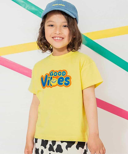 【連衣裙】Logo圖案刺繡T恤