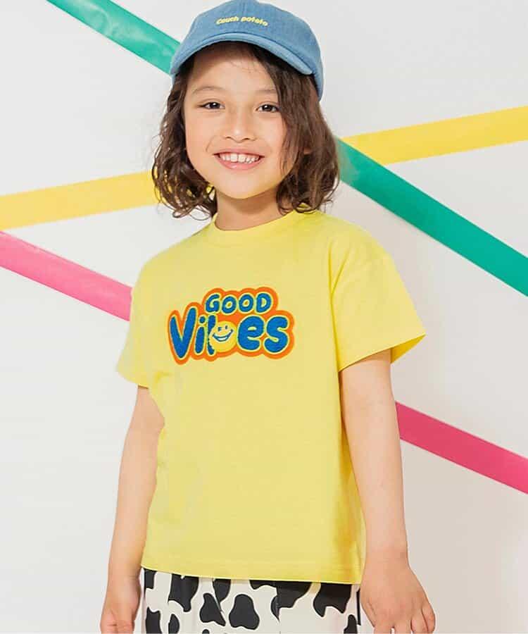 【連衣裙】Logo圖案刺繡T恤