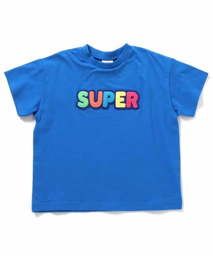 【連衣裙】Logo圖案刺繡T恤