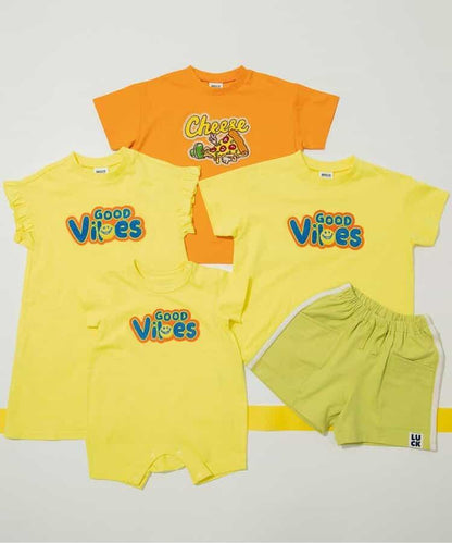 【連衣裙】Logo圖案刺繡T恤