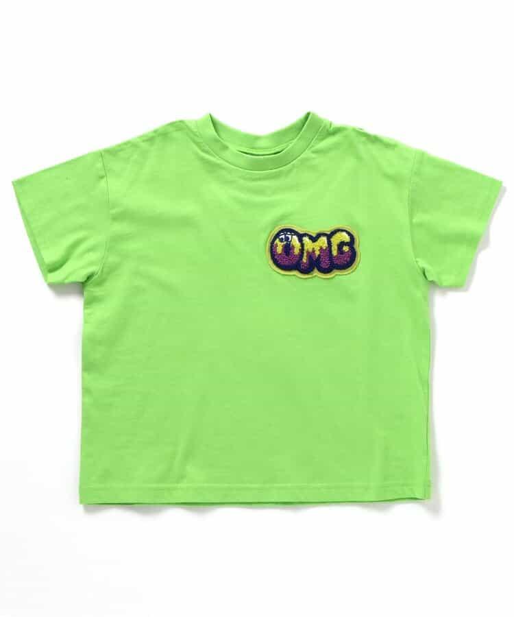 【連衣裙】Logo圖案刺繡T恤