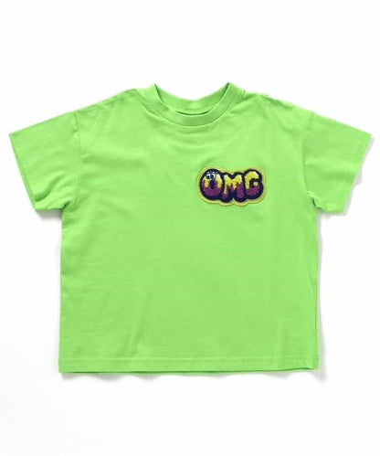 【連衣裙】Logo圖案刺繡T恤