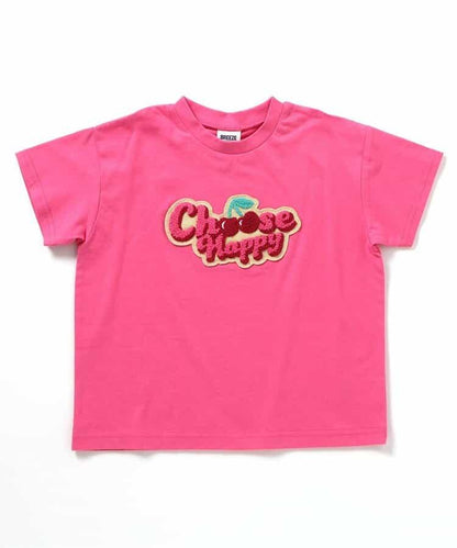 【連衣裙】Logo圖案刺繡T恤