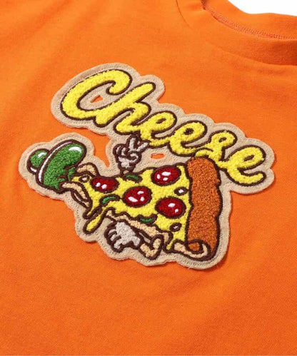 【連衣裙】Logo圖案刺繡T恤